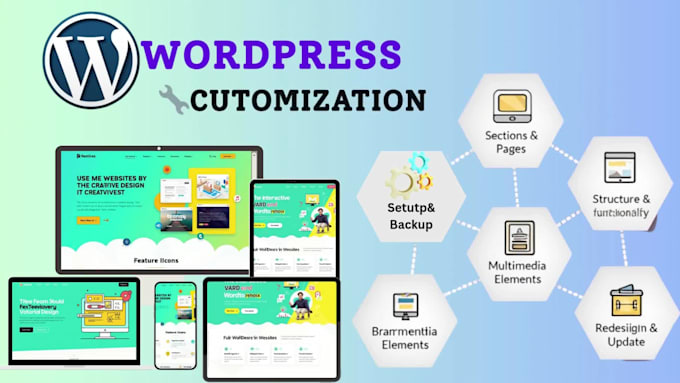 create a persuasive wordpress website that triggers action
