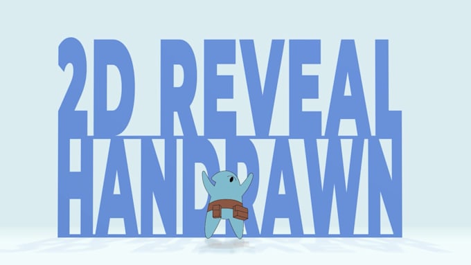 make a 2d logo reveal
