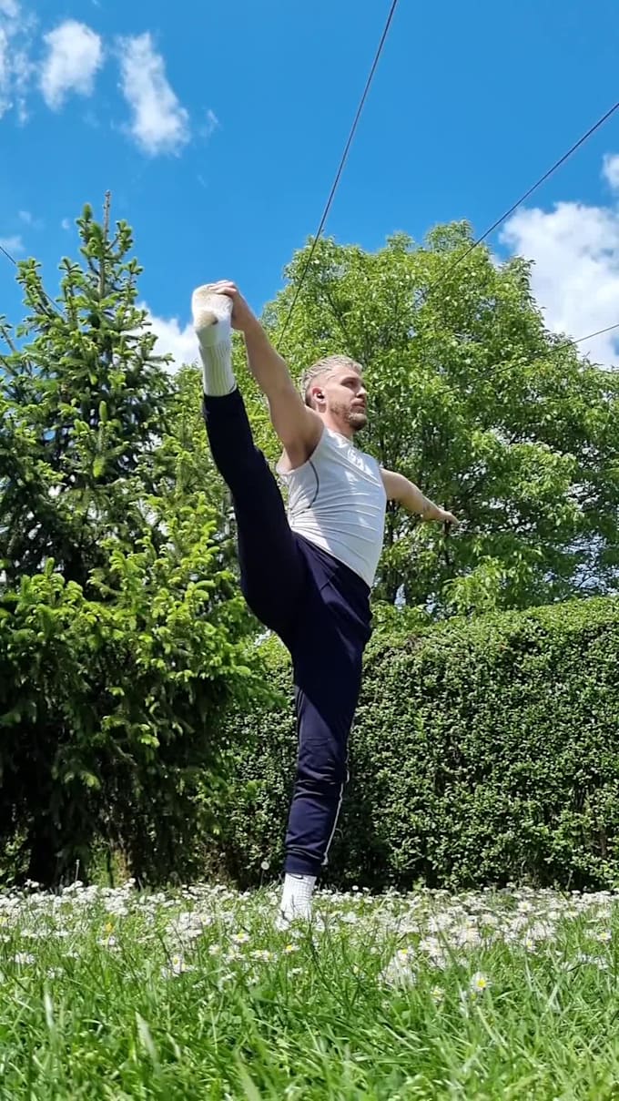 create custom yoga or fitness exercise videos