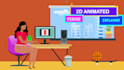 create a 2d animated explainer video or 2d animation marketing video