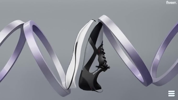 create 3d shoe animation, 3d footwear design, 3d shoe rendering, 3d sneakers