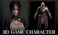 create 3d character model, sculpting for games, 3d printing, animation rendering
