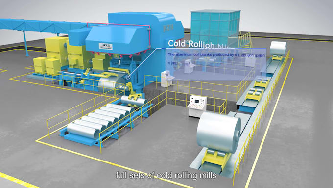 do cad industrial video technical 3d animation construction engineering process