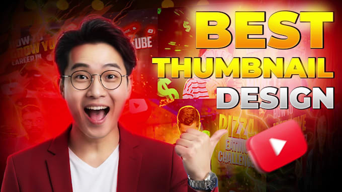 create unique and professional youtube thumbnails