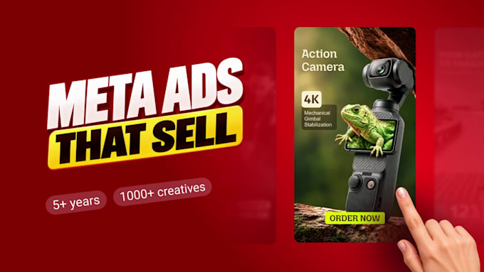 design static instagram and facebook ad creatives