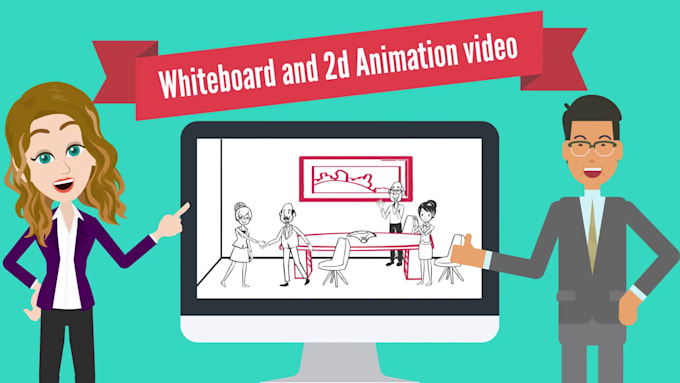create a high quality character animation and 2d animation video