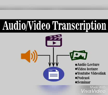 do a quality transcription of your audio or video clip