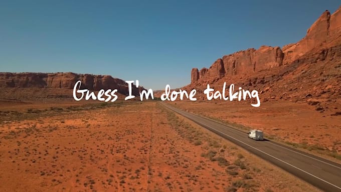 do a stunning animated lyric video for your song