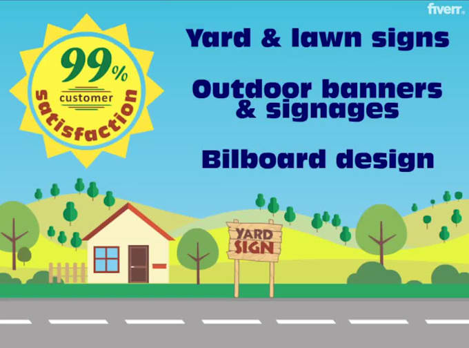 make eye catching projects for your outdoor advertising