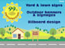 make eye catching projects for your outdoor advertising