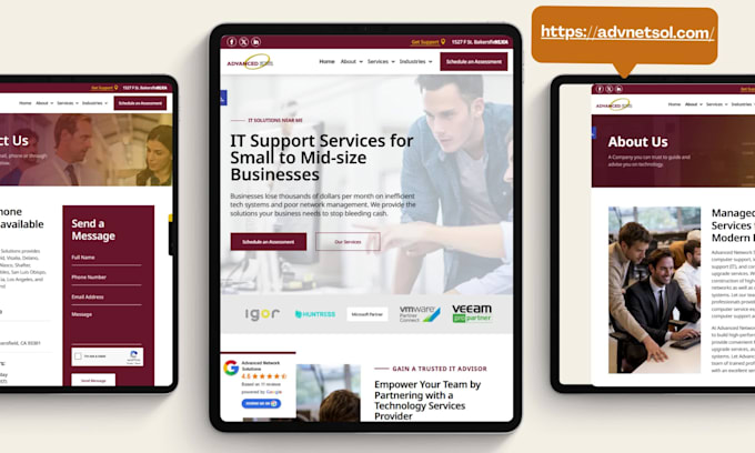 build or refresh your website to attract more visitors