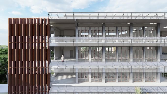 create realistic 3d architecture models and renderings