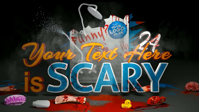 make scary unique halloween greetings video