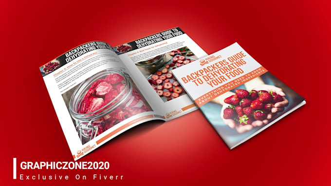 design cookbook or recipes book
