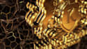 do 3d luxury gold metal fire logo animation reveal intro