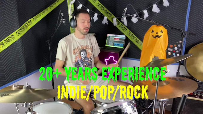 be your session rock drummer