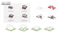 design your architecture concept with diagrams and schemes
