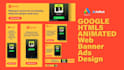 design animated HTML5 banner ads for google adroll or adwords