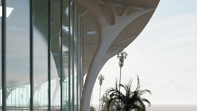 design, 3d model and video render any architectural project