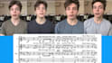 compose, arrange and sing acapella or barbershop quartet for any project