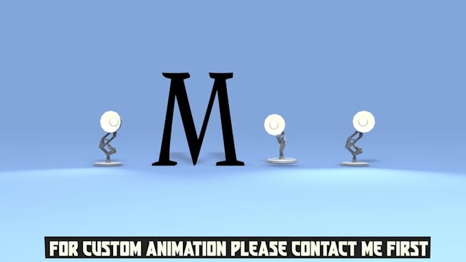 make any pixar styled animation intro