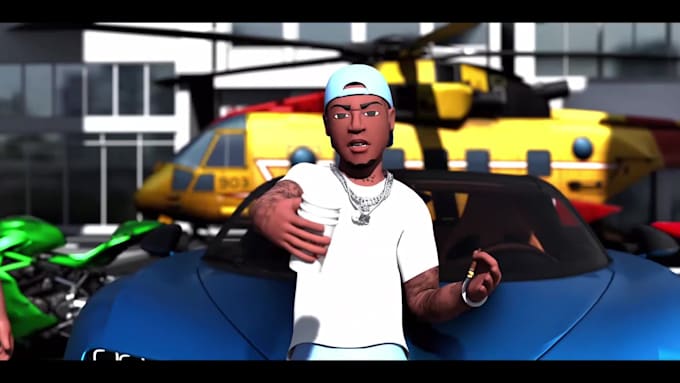 make a music video animation