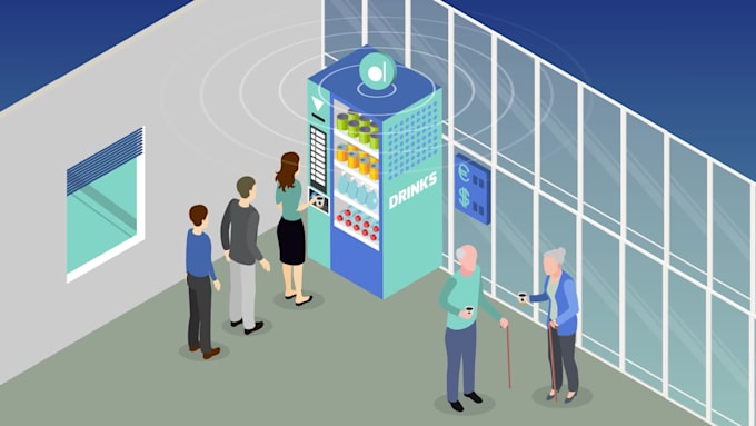 create isometric explainers animation video