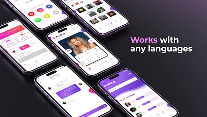 create a stylish mobile app promo video for IOS