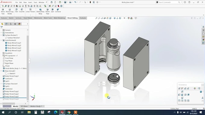 Do 3d cad modelling, product and mold design in solidworks by ...