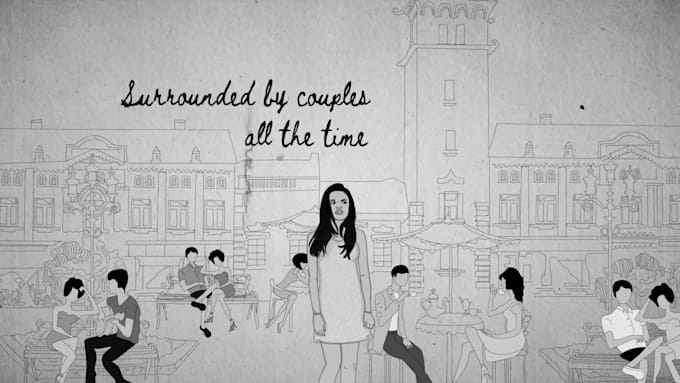 make a beautiful animated lyric video for your song