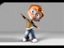 model,texture,3dtoon,chibi character for game or animation