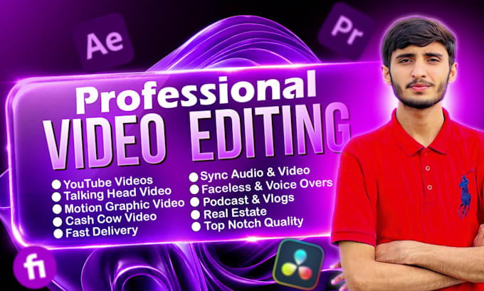 professionally edit, cut, and sync audio and video