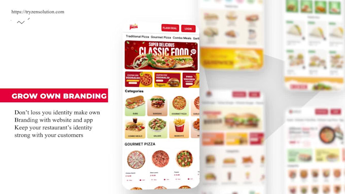 food delivery website and app with multi vendor or stores