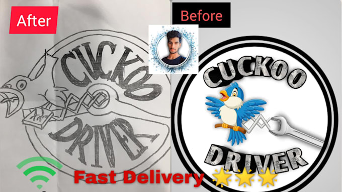 do manual vector tracing and redraw, covert jpg to vector