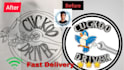 do manual vector tracing and redraw, covert jpg to vector
