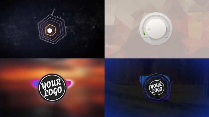 create animated audio visualizer spectrum music lyrics video