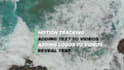 create motion tracking, text reveal, adding text in videos
