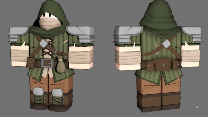 create custom roblox characters, npcs, sculpting, rendering and avatar animation