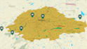 create travel route map animation video with motion graphics