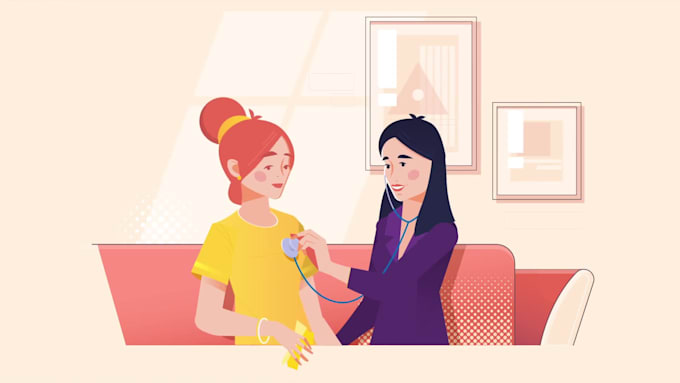 create custom 2d animated explainer videos for marketing and business promotion