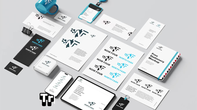 do brand style guide and logo brand identity design