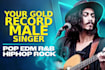be your gold record male singer