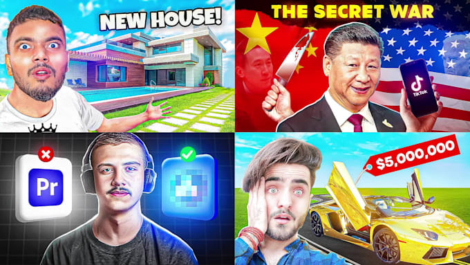 design attention grabbing youtube thumbnails