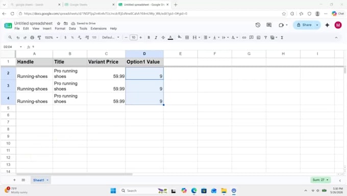 fix, format and organize your shopify product CSV