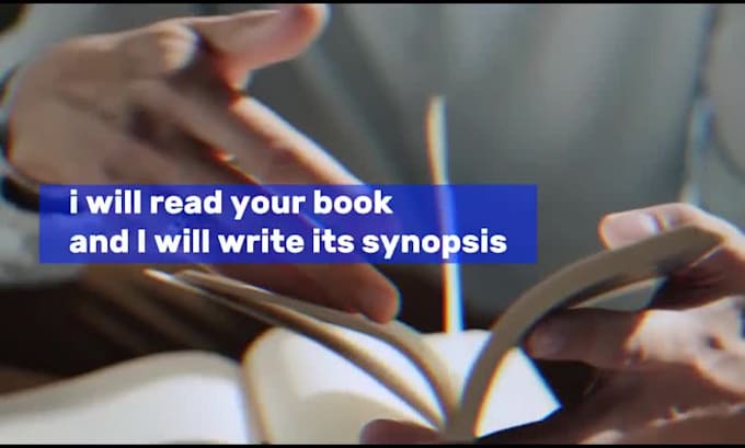 read your novel or ebook and write your blurbs