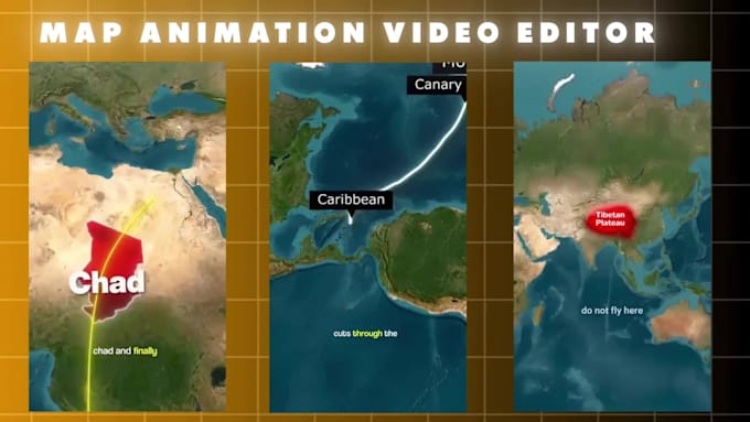create professional travel map animation videos using geolayers like vox