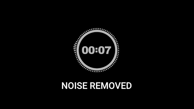 remove any noise from your audio podcast