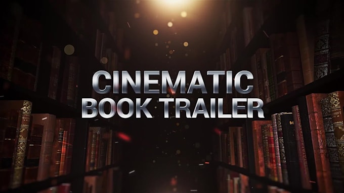 create a cinematic book trailer video