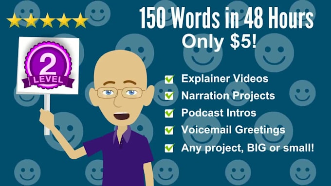 be your american male voice over narration fast