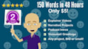 be your american male voice over narration fast